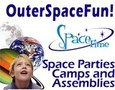 SpaceTimeKids - Space Time, kid or children party, after school, planets, camp, rocket
